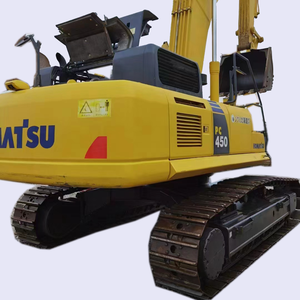 Excavadoras Komatsu PC450 de bajo precio, bajas horas de trabajo, excavadora de orugas Komatsu usada de 45 toneladas/excavadora Komatsu de segunda mano a la venta - Product Image 1