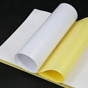 Thermal <b>Sticker</b> Paper 80gsm <b>Yellow</b> Glassine Paper Vinyl Self-Adhesive <b>Sticker</b> Paper With Back Cutting - Product Image 3
