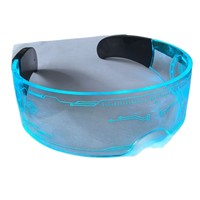 Gafas LED Punk, Gafas de Sol Cyberpunk con Luces de 7 Colores RGB, Gafas Brillantes Recargables para Fiestas Rave, Festivales, Cosplay