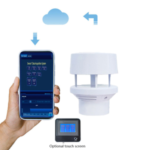 Anemometer Digital Pengukur Kecepatan dan Arah Angin Otomatis untuk Pertanian, Sensor Ultrasonik Rs485, Stasiun Cuaca, Dijual - Product Image 1