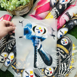 Venta al por mayor patrón personalizado DTF Transferencia de Calor <span class=keywords><strong>NFL</strong></span> diseño de pelado en caliente listo para enviar pegatinas de vinilo Transferencia de hierro para <span class=keywords><strong>ropa</strong></span> - Product Image 5