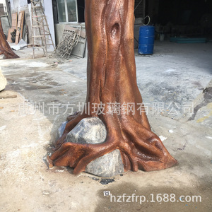 <b>Artificial</b> Ficus <b>Tree</b> Glass Fiber Large Size High Simulation For Mall Decoration - Product Image 4