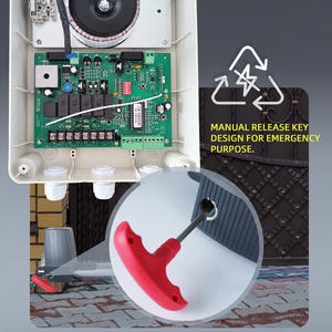 Ouvre-porte à double battant 300KG/Leaf Moteur <span class=keywords><strong>de</strong></span> <span class=keywords><strong>portail</strong></span> à balançoire électrique Automatisation <span class=keywords><strong>de</strong></span> <span class=keywords><strong>portail</strong></span> à double <span class=keywords><strong>bras</strong></span> avec module Wi-Fi en option - Product Image 4