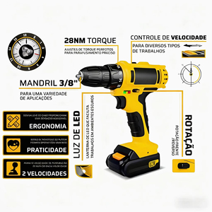 Martillo Perforador Eléctrico Inalámbrico Portátil Más Vendido con Motor sin Escobillas, Modelo OEM, 1 Año de Garantía para Reparaciones - Product Image 2