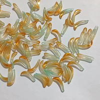 Rétro chrysanthème bord de mer fleur pétale forme perles de verre pour la fabrication de bijoux à la main épingle à cheveux accessoires en vrac en gros