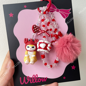 Llavero de lujo original Mofusand personalizado para gatitos, cadena ajustable para teléfono móvil, diseño desmontable, venta al por mayor - Product Image 3