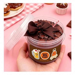 Kit de Slime Esponjoso Bingsu DIY: Cuentas Vibrantes y Divertidas, Plastilina y Slime Ecológicos, Materiales No Tóxicos para Niños - Product Image 5