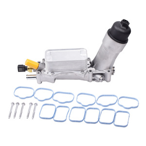 Aluminum Alloy Engine Oil Filter <b>Set</b> For 2011-2016 Dodge Jeep With Gasket And <b>Screws</b> - Product Image 1