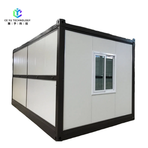 <span class=keywords><strong>Maison</strong></span> pliable portable étanche de 20 pieds, préfabriquée, type mini-conteneur avec structure en acier pour une habitation à long terme et une <span class=keywords><strong>location</strong></span> à court terme - Product Image 4