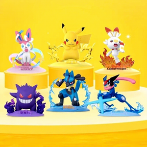 Figura de Pokémon, <span class=keywords><strong>Peluche</strong></span> de Pikachu, Decoración de <span class=keywords><strong>Gengar</strong></span>, Juguete de Moda, Regalo, Mercancía - Product Image 3