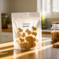 Sacs en mylar anti-odeur imprimés personnalisés Emballage alimentaire de croquettes de baklava pour biscuits et snacks Pochette sur support en plastique avec fermeture éclair