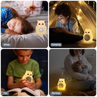 Nouvelle machine à bruit blanc portable avec veilleuse et 30 sons apaisants pour le sommeil de bébé, enregistrement et veilleuse pour bébé