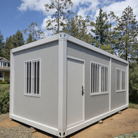 Maison pliable préfabriquée modulaire de type Z petite Chine paquet plat conteneur d'expédition maison pour bureau Casas vente