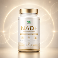 Vente en gros de capsules de NAD+ (nicotinamide adénine dinucléotide), service de fabrication de marques privées, étiquettes personnalisées, capsules NAD