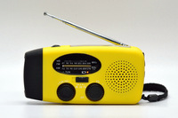 2000mAh Güneş Enerjili El Kranklı Radyo Powerbank Şarj Edilebilir Acil Durum WB/AM/NOAA FM El Feneri Tip C Arayüzü MP3/Hücresel Cihazları Destekler