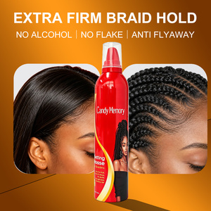 <span class=keywords><strong>Mousse</strong></span> Coiffante Marque Blanche pour <span class=keywords><strong>Cheveux</strong></span> <span class=keywords><strong>Bouclés</strong></span> 4C – Anti-Frisottis, Fixation Forte, Volumisante pour <span class=keywords><strong>Cheveux</strong></span> Noirs - Product Image 6