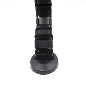 Organizador de Cables Ajustable EKO de ABS, Tejido Apretado para Estaciones de Trabajo de Oficina, Envoltura en Espiral para Proteger Cables de 60/65 mm - Product Image 4