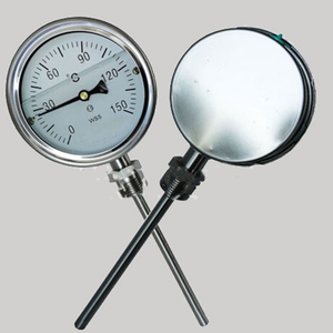 OEM 60mm 100mm 150mm quay số kích thước đo nhiệt độ Nhiệt kế với 200mm 300mm thăm dò tùy chỉnh ODM hỗ trợ - Product Image 4