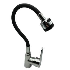 Robinet d'évier universel à trois voies de cuisine Robinet de douche en acier inoxydable de style classique Pointe de couleur - Product Image 1