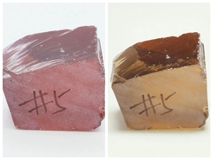 # Gemas Sueltas Sin Cortar de 5 Colores, Material Sintético de Nanosital en Bruto - Product Image 5