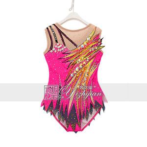 YIZHIJIAN Gymnastique Artistique Uniforme Fitness Compétition Patinage Artistique Art Examen Cheerleading Professionnel Formation Jupe - Product Image 5