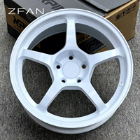 Jantes en alliage d'aluminium forgé ZFAN TE37 SL 13-20 pouces 4x100 5x112 5x114.3 5x120 Neuves pour M3 BRZ Type R