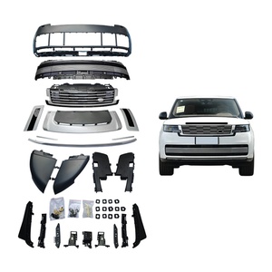 Car Modification Upgrade 2024 SV Front Bumper Assembly Front Bumper Front Lip <b>Engine</b> <b>Hood</b> for Range Rover 2024 - Product Image 1