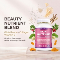 Tablet Pemutih Kulit - Formula Glutathione, Kolagen & Vitamin C untuk Mencerahkan dan Meningkatkan Kecerahan Kulit