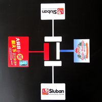 Adhesive PP PVC POP Display Wobblers Promotional Advertising Dangler