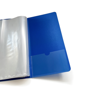 Biểu tượng tùy chỉnh Nhựa <span class=keywords><strong>A6</strong></span> 40 Pockets hiển thị clearbook tấm trong suốt Protector PP rõ ràng thư mục tài liệu - Product Image 6