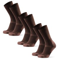 Chaussettes de randonnée, chaussettes en laine mérinos anti-ampoules, chaussettes matelassées anti-humidité pour hommes et femmes