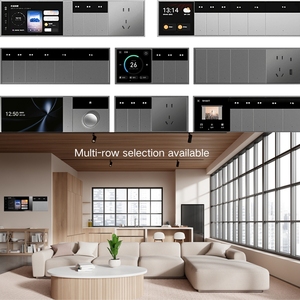 Panneau intelligent tout-en-un LTECH 6 pouces : Réduisez la complexité avec le panneau de contrôle tactile pour <span class=keywords><strong>maison</strong></span> intelligente et interrupteur vocal intelligent - Product Image 6