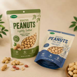 Bolsa Doypack Personalizada con Cierre para Alimentos, Bolsa para Frutos Secos, Cacahuetes, Nueces, Anacardos - Product Image 1