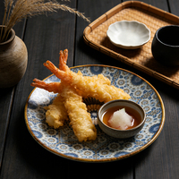 Assiettes à dîner en céramique vintage JQY, motif personnalisé, plat de service en céramique, vaisselle, restaurant, assiettes rondes en porcelaine, assiettes à dessert, assiettes à sushi