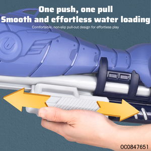 Tầm xa súng nước mạnh mẽ hình dạng cá mập với không gian rộng lớn và thiết kế mới - Product Image 6