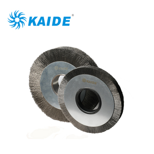 Formato personalizzato di buona prezzo industriale In <span class=keywords><strong>Acciaio</strong></span> <span class=keywords><strong>spazzola</strong></span> ruota filo di <span class=keywords><strong>acciaio</strong></span> <span class=keywords><strong>per</strong></span> sbavatura - Product Image 5
