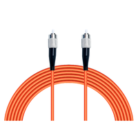 Cordon de brassage fibre optique FTTH multimode simplex LC/SC/FC/ST APC UPC à prix d'usine avec longueur personnalisée