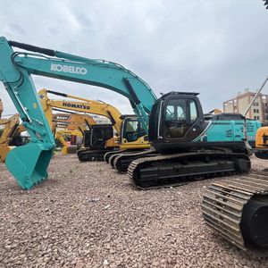 รถขุดมือสอง KOBELCO Sk350 ขนาด 35 ตัน รถขุดขนาดเล็กจากญี่ปุ่น รถตักดินแบบตีนตะขาบ SK130 140 200 250 260 350 480 KOBELCO - Product Image 1