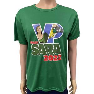 Maglietta all'ingrosso di Trump Election 90g 100g 110g 120g a buon mercato poliestere stampata T-Shirt Custom presidente immagine alla rinfusa - Product Image 4