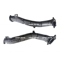 Tuyau de descente d'échappement droit de bouclier thermique de prix concurrentiel pour Audi Rs6 C7 Rs7 S6 C7 S7 4.0 Tfsi V8