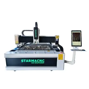 Máquina de corte por láser de fibra STARMACNC HSG 1000W 1500W 2000W 4000W 6000W láser