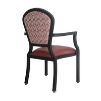 Chaise nordique pour salle à manger, restaurant, fauteuils pour hôtel, fauteuils rembourrés de style moderne du milieu du siècle, chaise d'hôtel de haute qualité