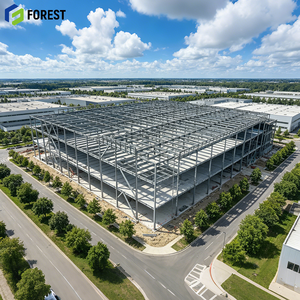 Prefabricated Steel Structure Warehouse Logistics Center Corrosion Resistant Structural Manufacturer - Product Image 1