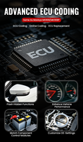 Scanner de diagnostic automobile MS906S, système d'exploitation Android 4.4, Bluetooth rapide, compatible avec plus de 10 000 véhicules.