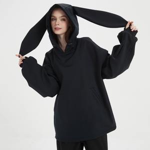 Vêtements de ski chauds et imperméables avec une planche Double planche Sweat-shirt à oreilles de lapin Casque coupe-vent anti-lunettes - Product Image 2