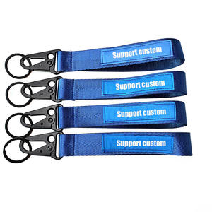 <span class=keywords><strong>Porte</strong></span>-clés en polyester <span class=keywords><strong>avec</strong></span> <span class=keywords><strong>cordon</strong></span> et <span class=keywords><strong>porte</strong></span>-badge, durable, écologique, logo personnalisé pour cadeau d'entreprise, bureau - Product Image 5