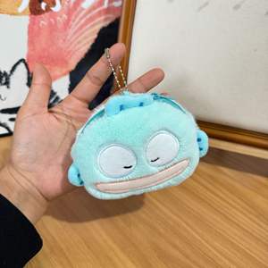 Nouveauté poisson clown porte-monnaie porte-clés toile pliante longue bande dessinée grande bouche poisson sac suspendus breloques <span class=keywords><strong>moche</strong></span> mignon poupées en peluche - Product Image 5