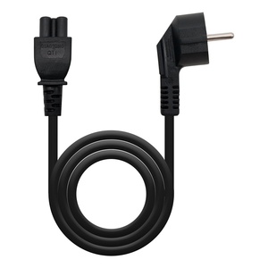 Cavo di alimentazione 2 m, CEE7 angolato tipo M, compatibile con dispositivi elettronici, ideale per connessioni sicure e - Product Image 1