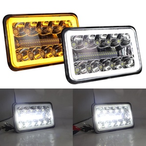 Lampe de travail universelle pour voiture, 5 pouces, avec ouverture jaune et blanche, 45W, accessoires électriques automobiles, éclairage LED pour voiture - Product Image 5
