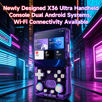 Nouvelle console de jeu portable rétro X36 Ultra 2026 avec écran IPS de 4,2 pouces, 64 Go, Open Source, Wi-Fi 2,4G, 28000 jeux, Android